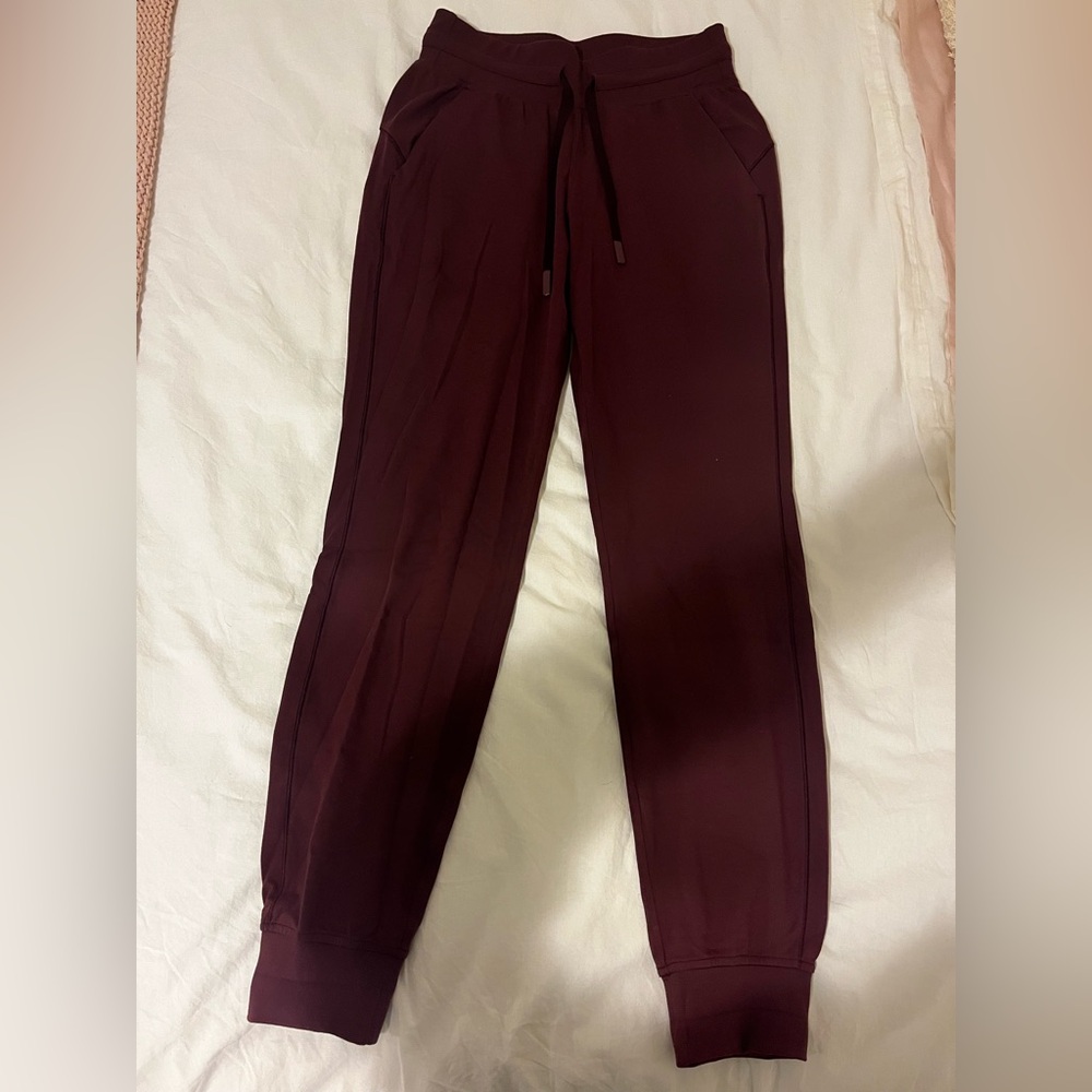 lululemon athletica Burgundy Joggers